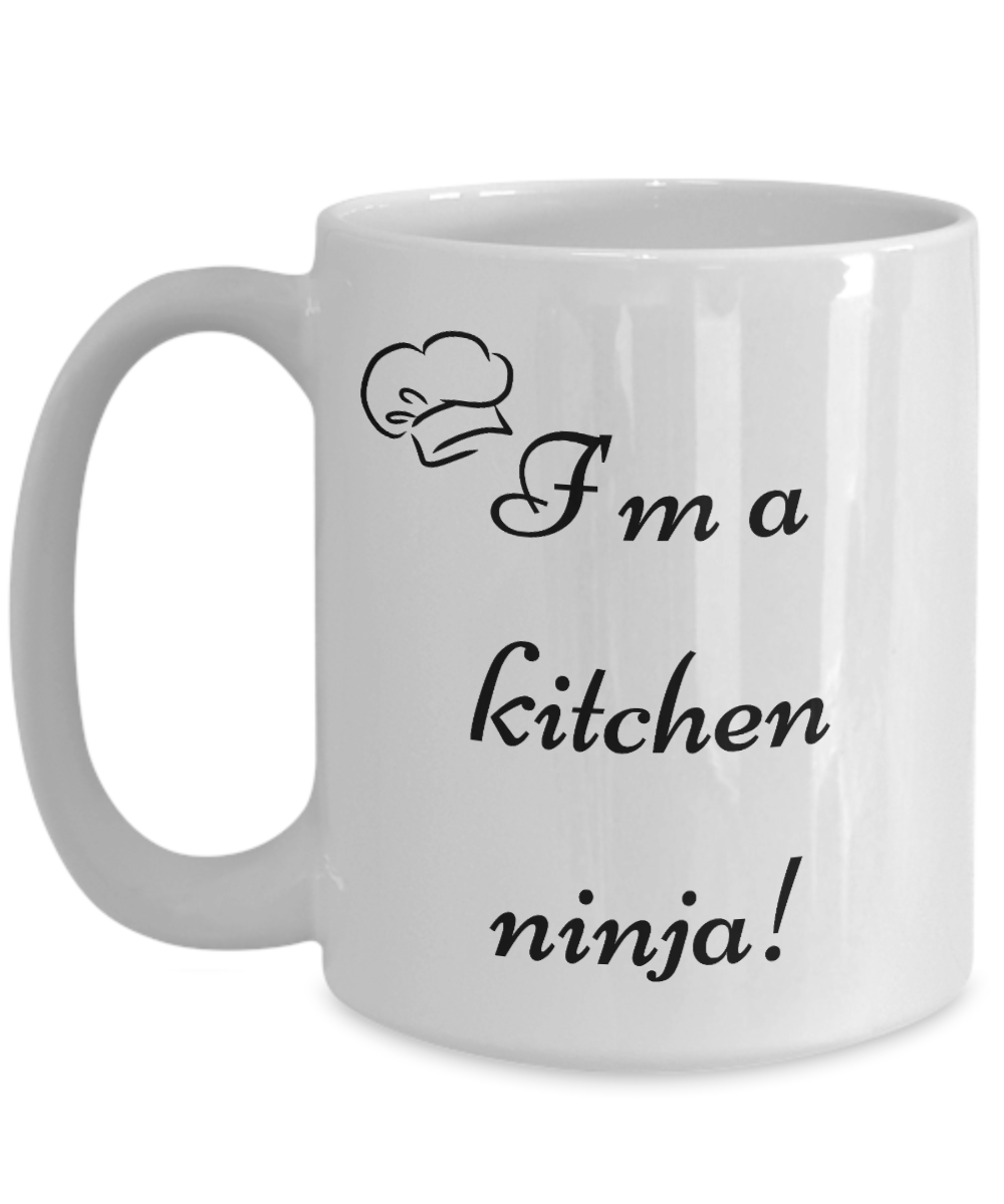 Start Your Morning with a Smile:  Discover Our Chef-Inspired Humorous Mugs!