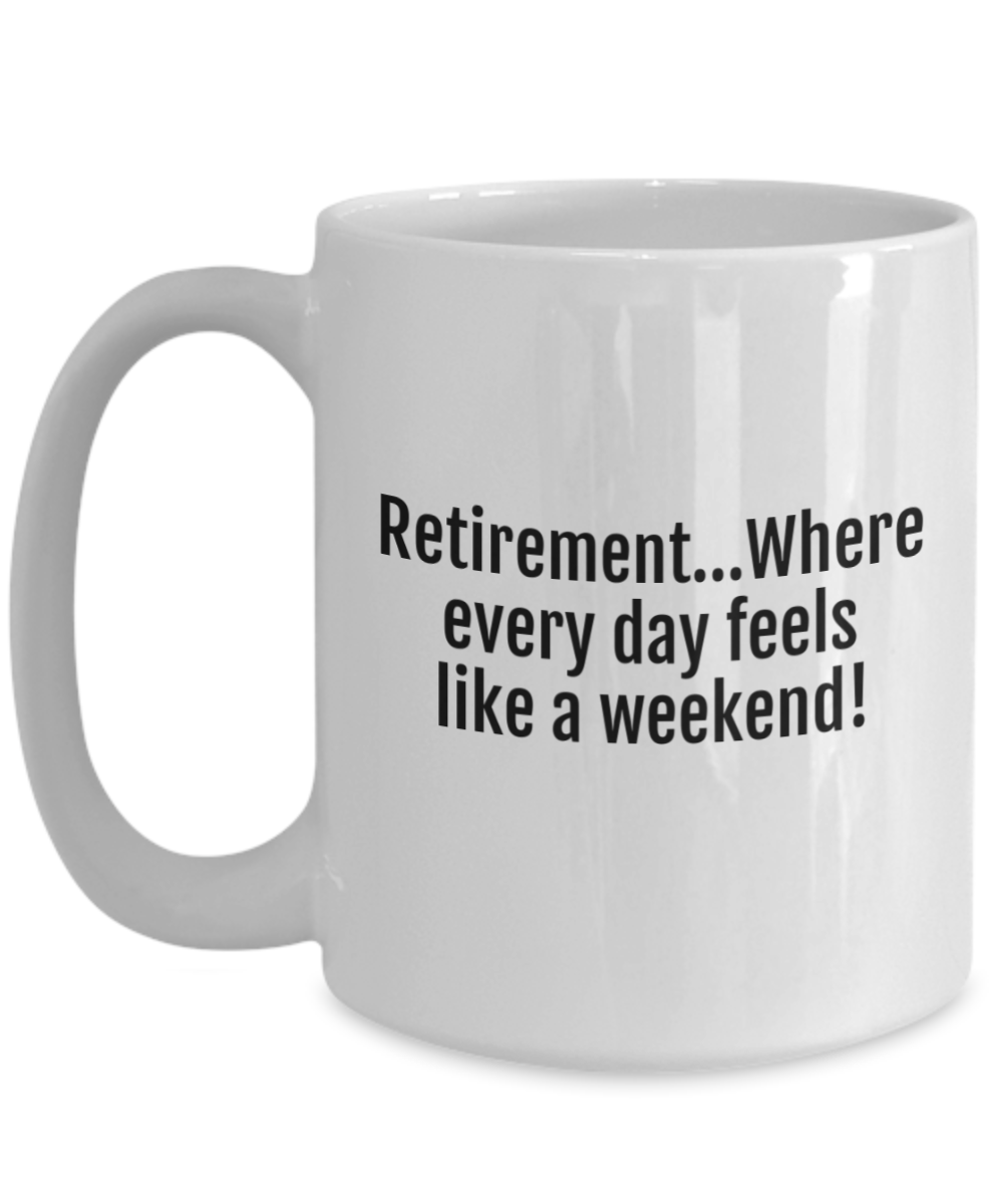 Cheers to Retirement:  Durable & Humorous Mugs for the Perfect Send-Off!