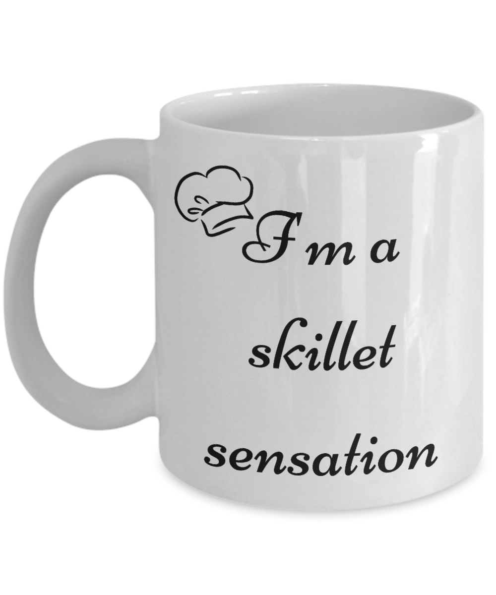 Start Your Morning with a Smile:  Discover Our Chef-Inspired Humorous Mugs!