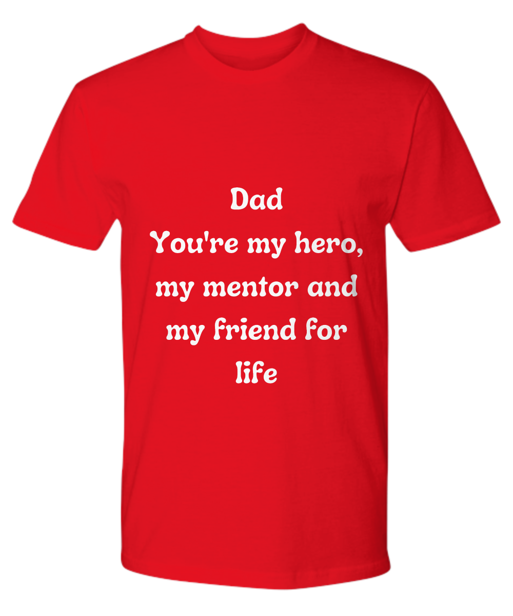 Embrace Heartfelt Moments:  Discover Our Father's Day Sentimental Range of Premium T-Shirts