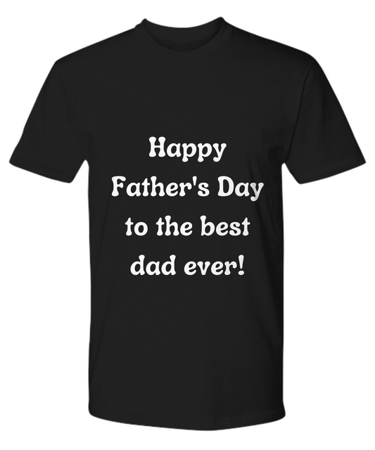 Embrace Heartfelt Moments:  Discover Our Father's Day Sentimental Range of Premium T-Shirts