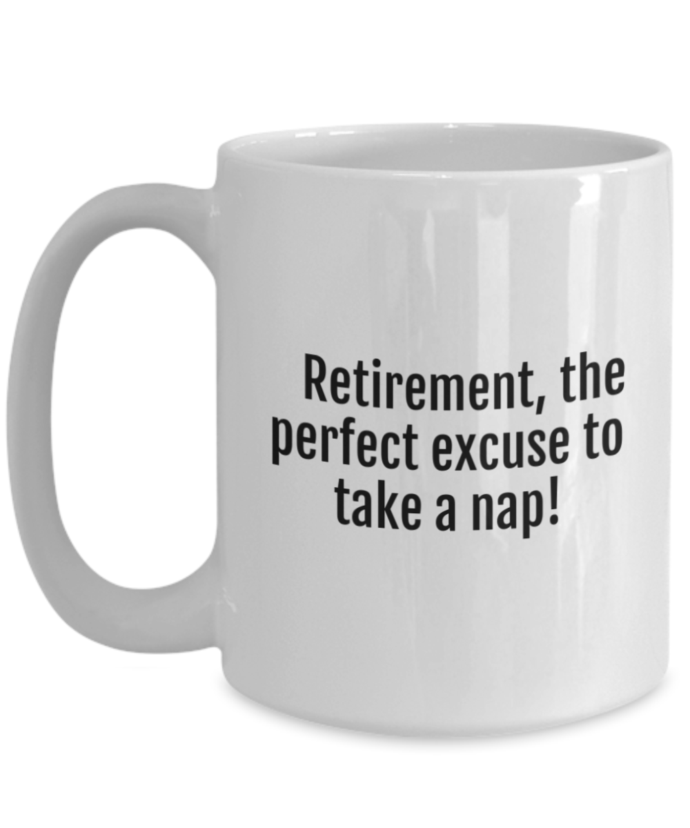 Cheers to Retirement:  Durable & Humorous Mugs for the Perfect Send-Off!