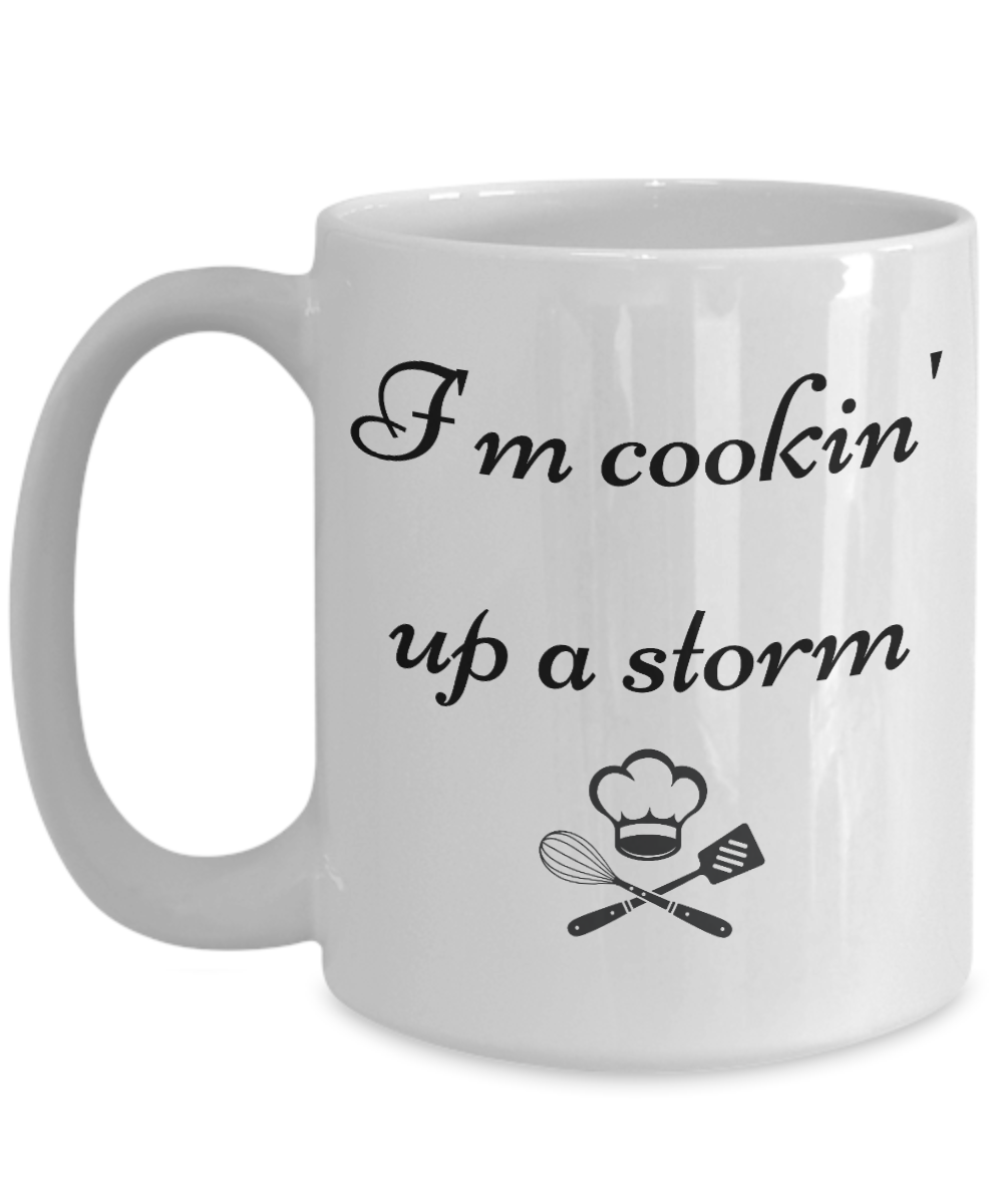 Start Your Morning with a Smile:  Discover Our Chef-Inspired Humorous Mugs!