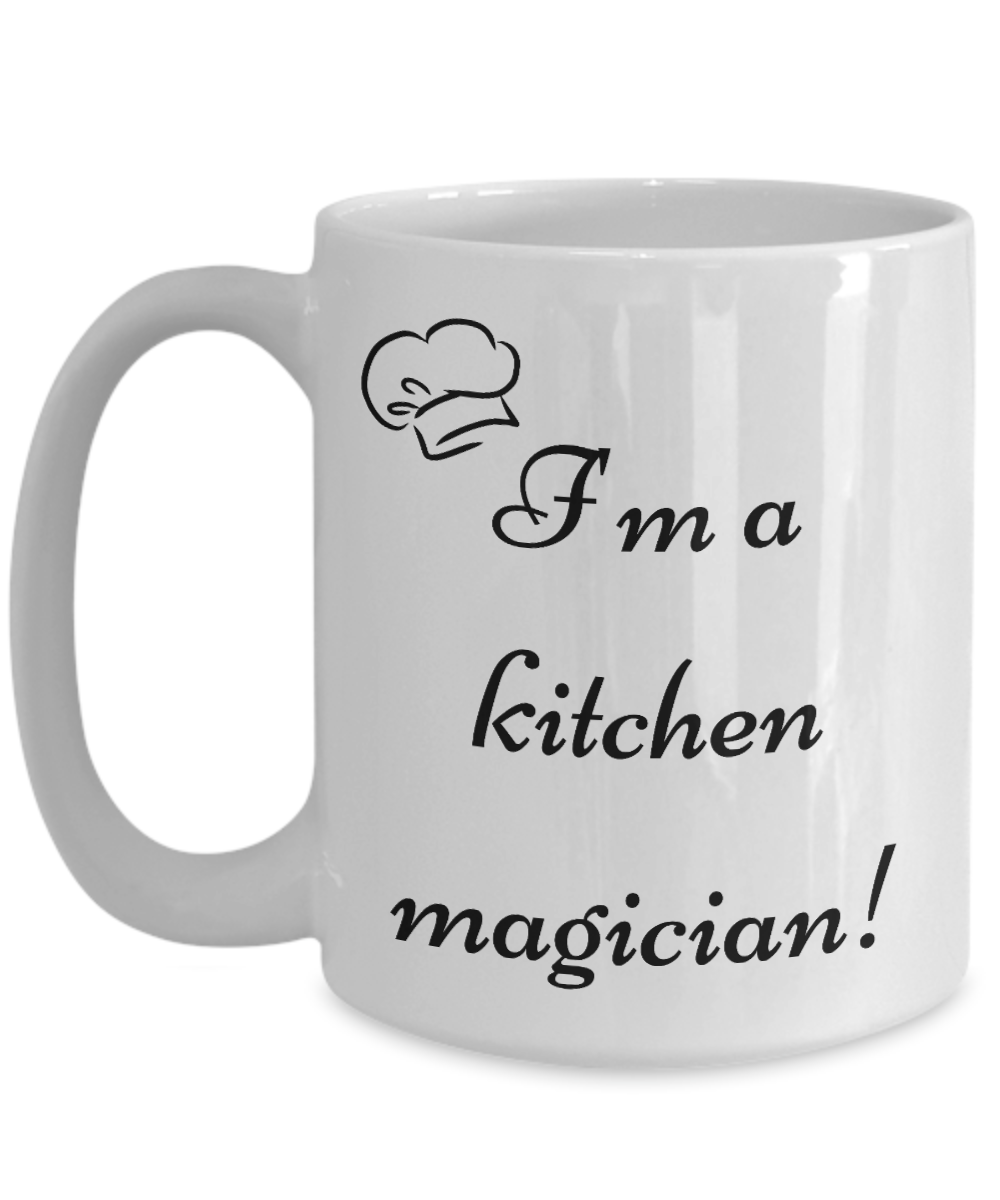 Start Your Morning with a Smile:  Discover Our Chef-Inspired Humorous Mugs!