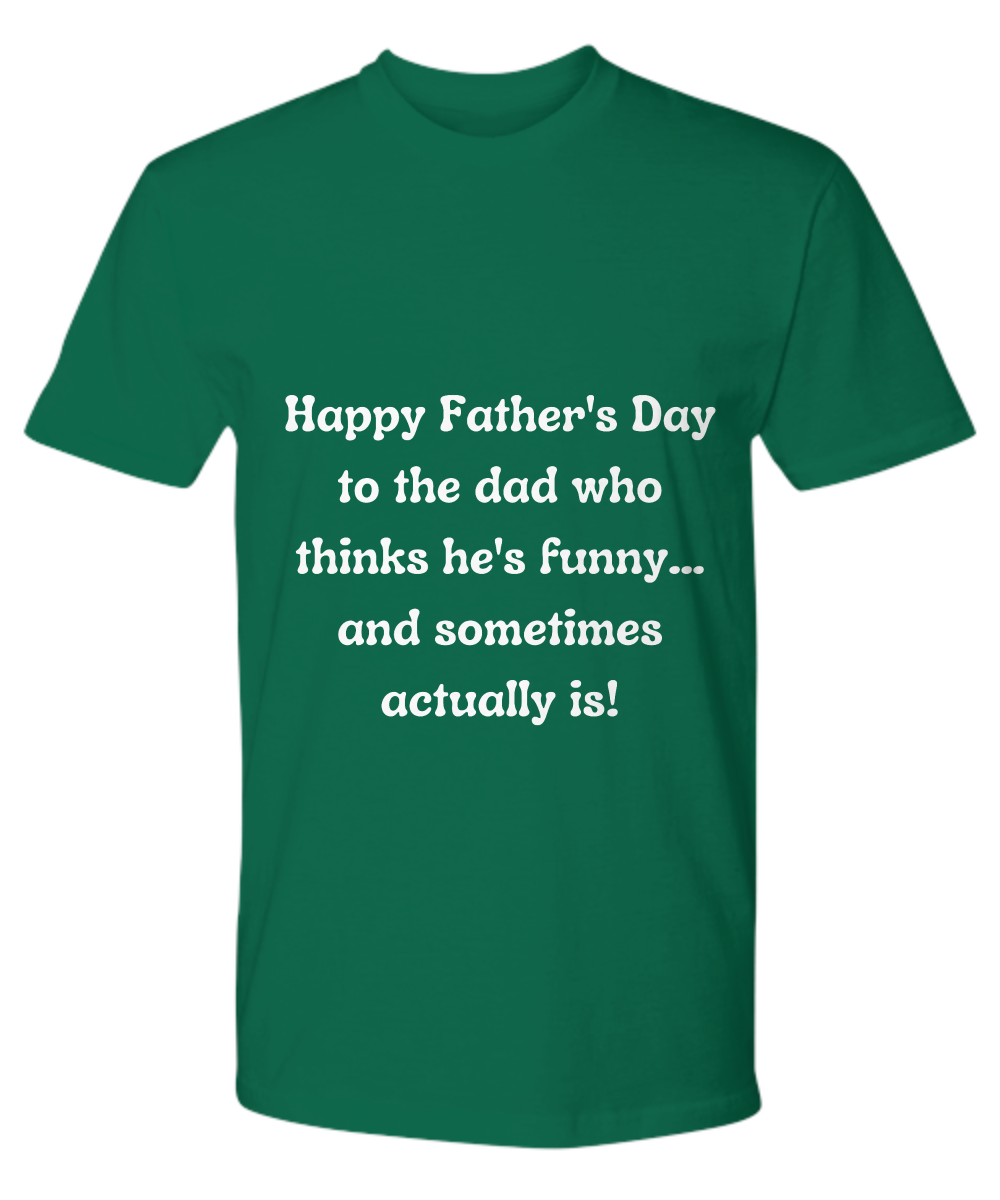 Crack a Smile This Father's Day: &nbsp;Check Out Our Hilarious Dad T-Shirts!