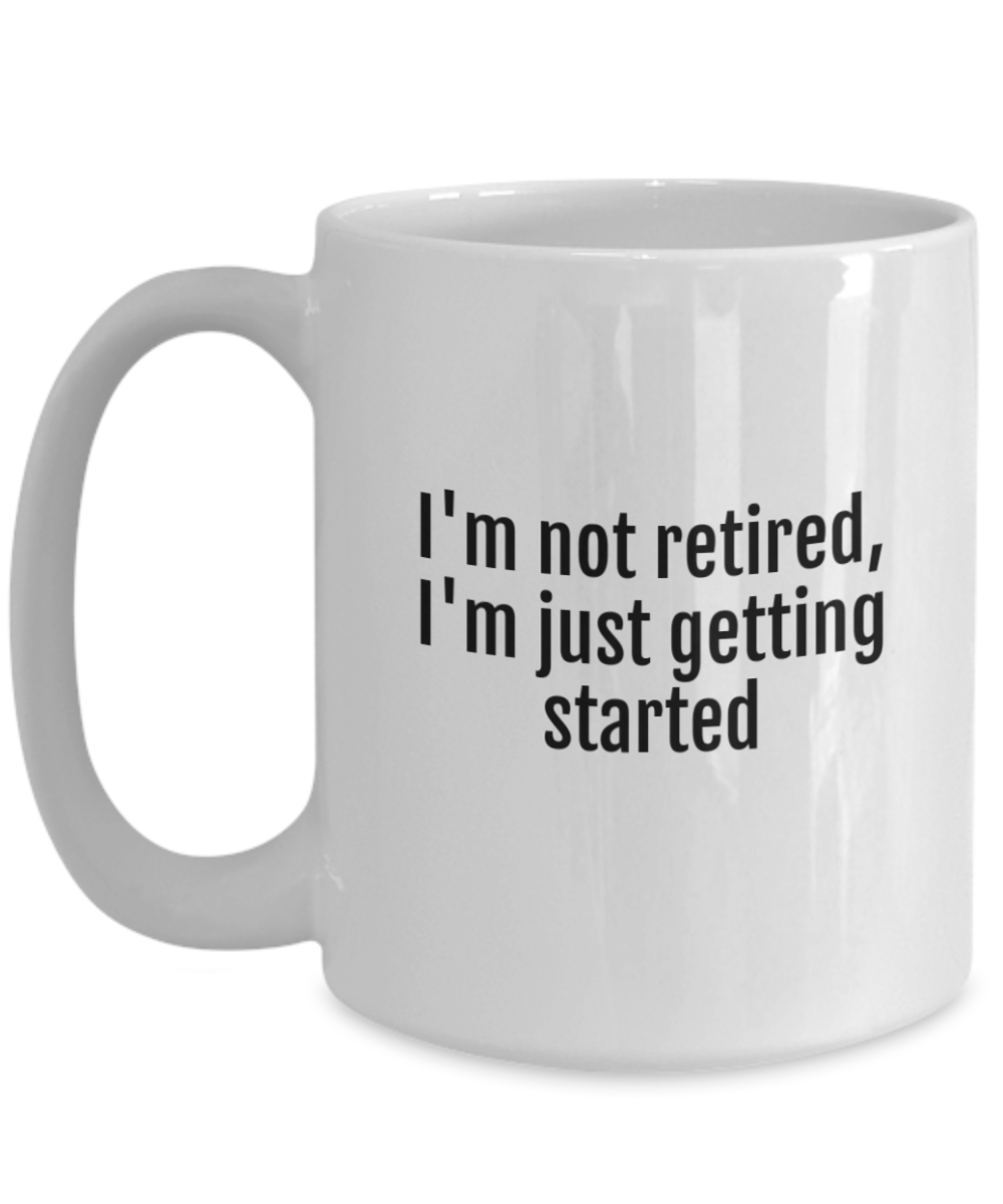 Cheers to Retirement:  Durable & Humorous Mugs for the Perfect Send-Off!