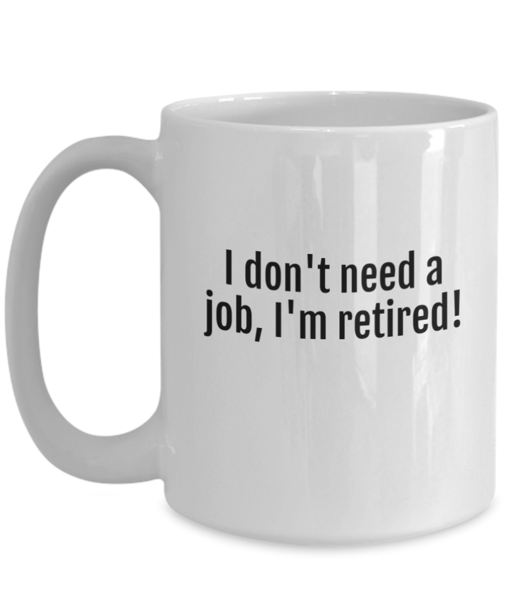 Cheers to Retirement:  Durable & Humorous Mugs for the Perfect Send-Off!