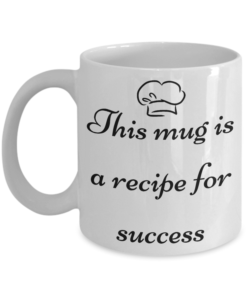 Start Your Morning with a Smile:  Discover Our Chef-Inspired Humorous Mugs!