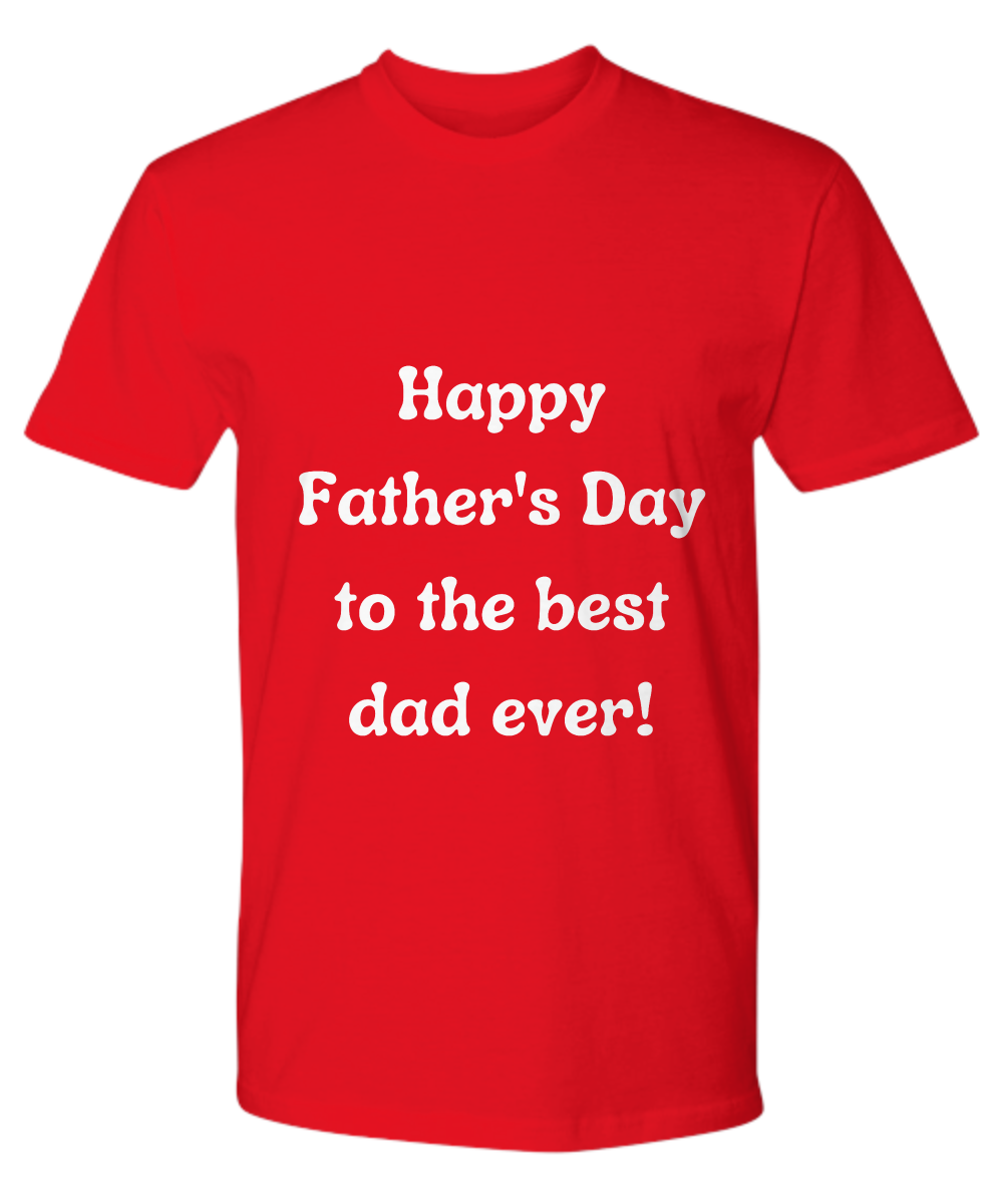 Embrace Heartfelt Moments:  Discover Our Father's Day Sentimental Range of Premium T-Shirts