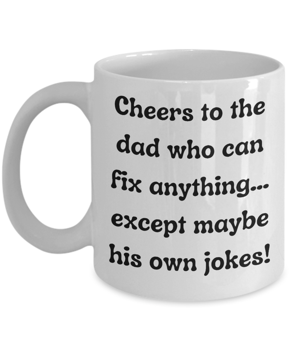 Cheers to Dad:  The Ultimate Father's Day Humor-Filled Mug Collection