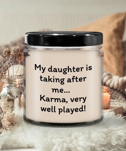 Mom's Laughter Light - Humorous Mother's Day Candle