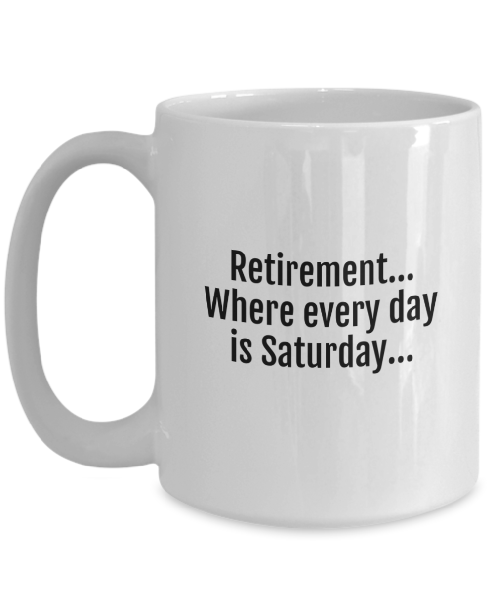 Cheers to Retirement:  Durable & Humorous Mugs for the Perfect Send-Off!