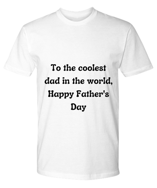 Embrace Heartfelt Moments:  Discover Our Father's Day Sentimental Range of Premium T-Shirts