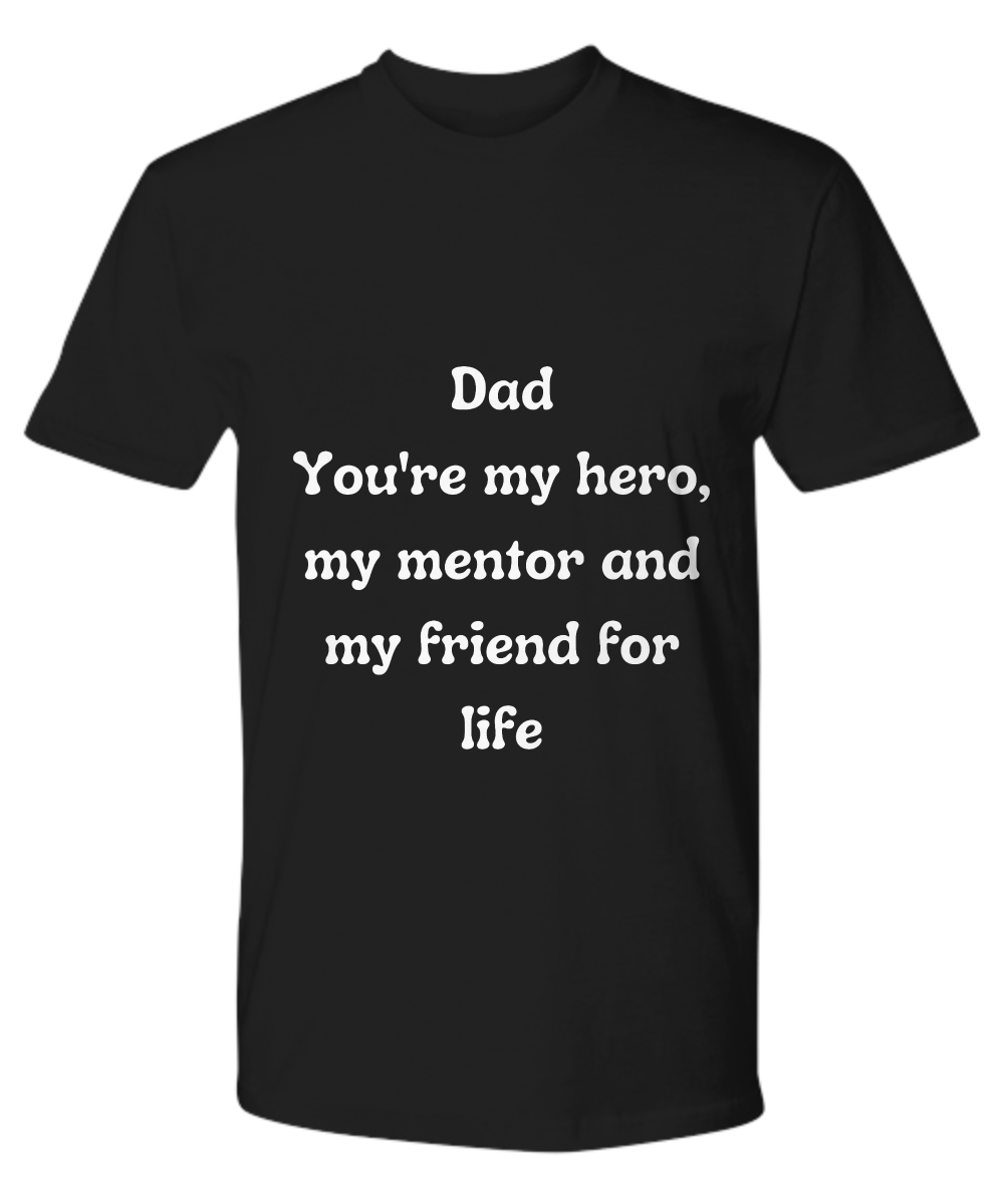 Embrace Heartfelt Moments:  Discover Our Father's Day Sentimental Range of Premium T-Shirts