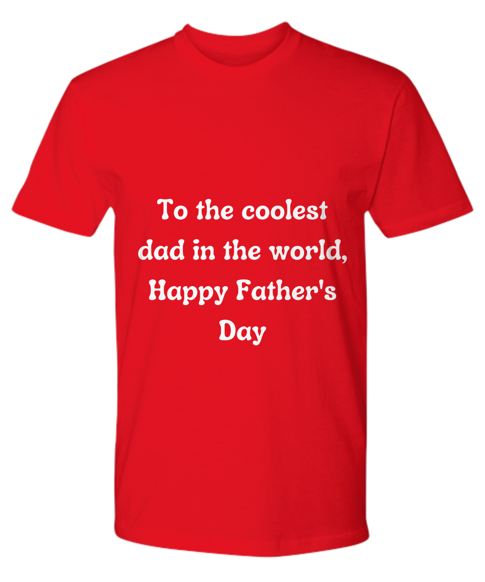 Embrace Heartfelt Moments:  Discover Our Father's Day Sentimental Range of Premium T-Shirts