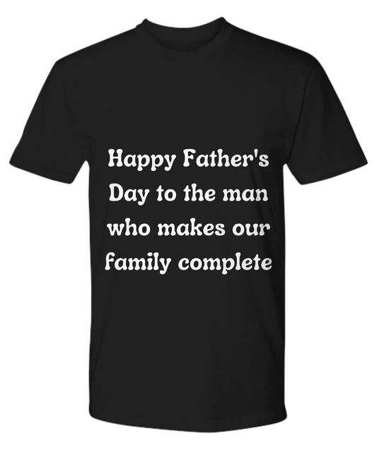 Embrace Heartfelt Moments:  Discover Our Father's Day Sentimental Range of Premium T-Shirts