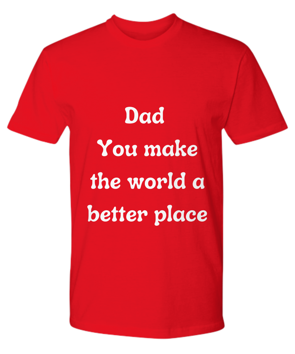 Embrace Heartfelt Moments:  Discover Our Father's Day Sentimental Range of Premium T-Shirts