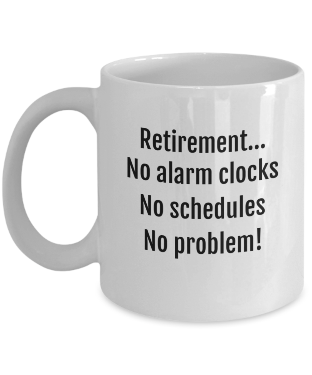 Cheers to Retirement:  Durable & Humorous Mugs for the Perfect Send-Off!