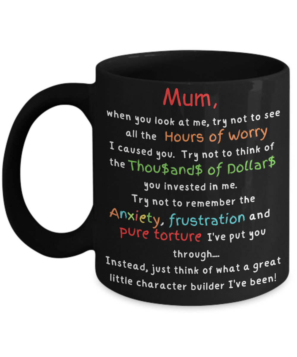 Laugh & Sip:  Delightful Character Builder Mugs for Mum - Perfect for Every Sip & Smile!