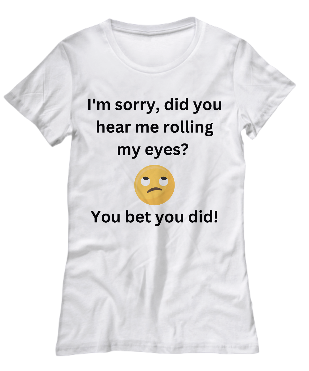 Women's Humorous SoftSpun Cotton Tees