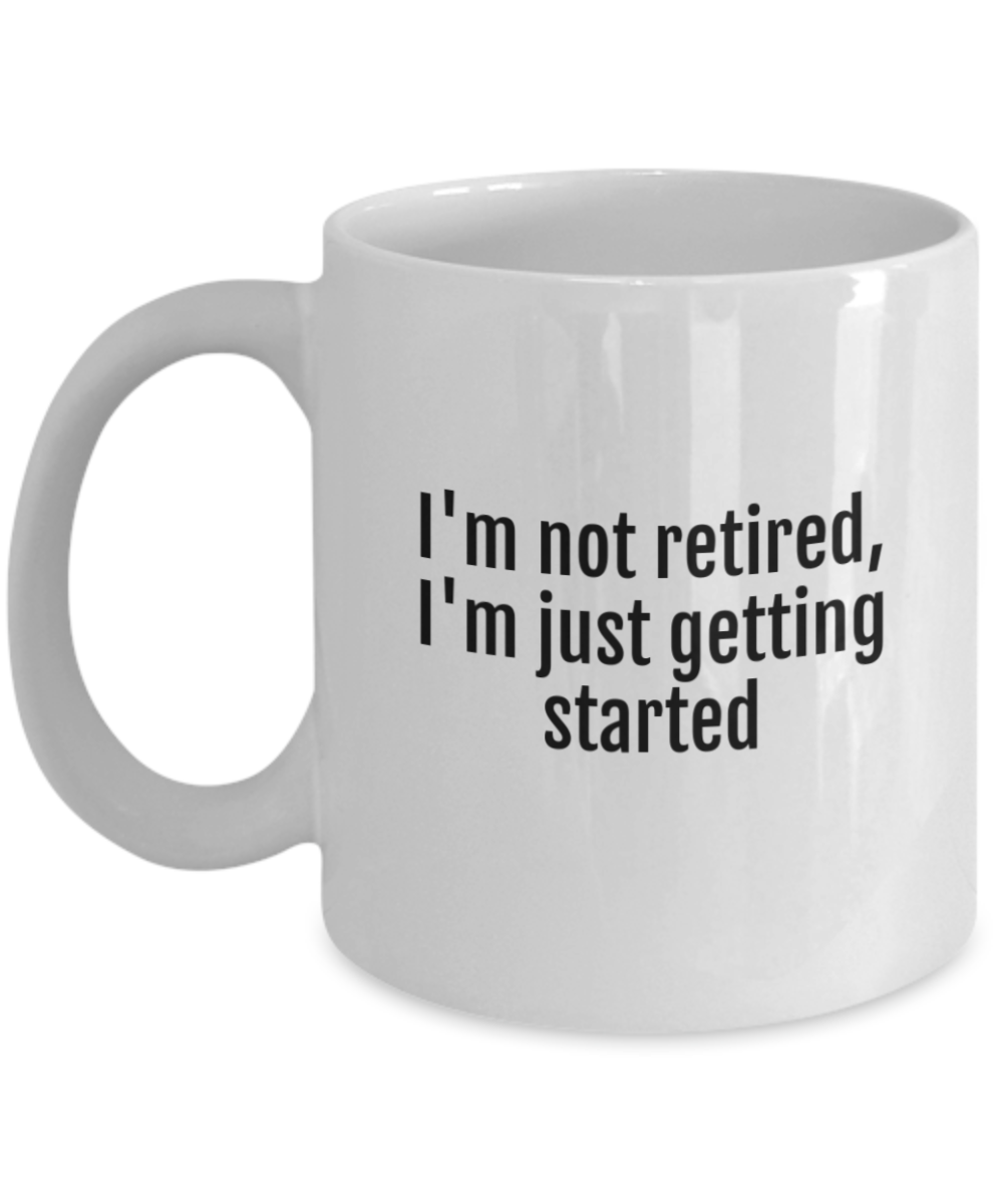 Cheers to Retirement:  Durable & Humorous Mugs for the Perfect Send-Off!