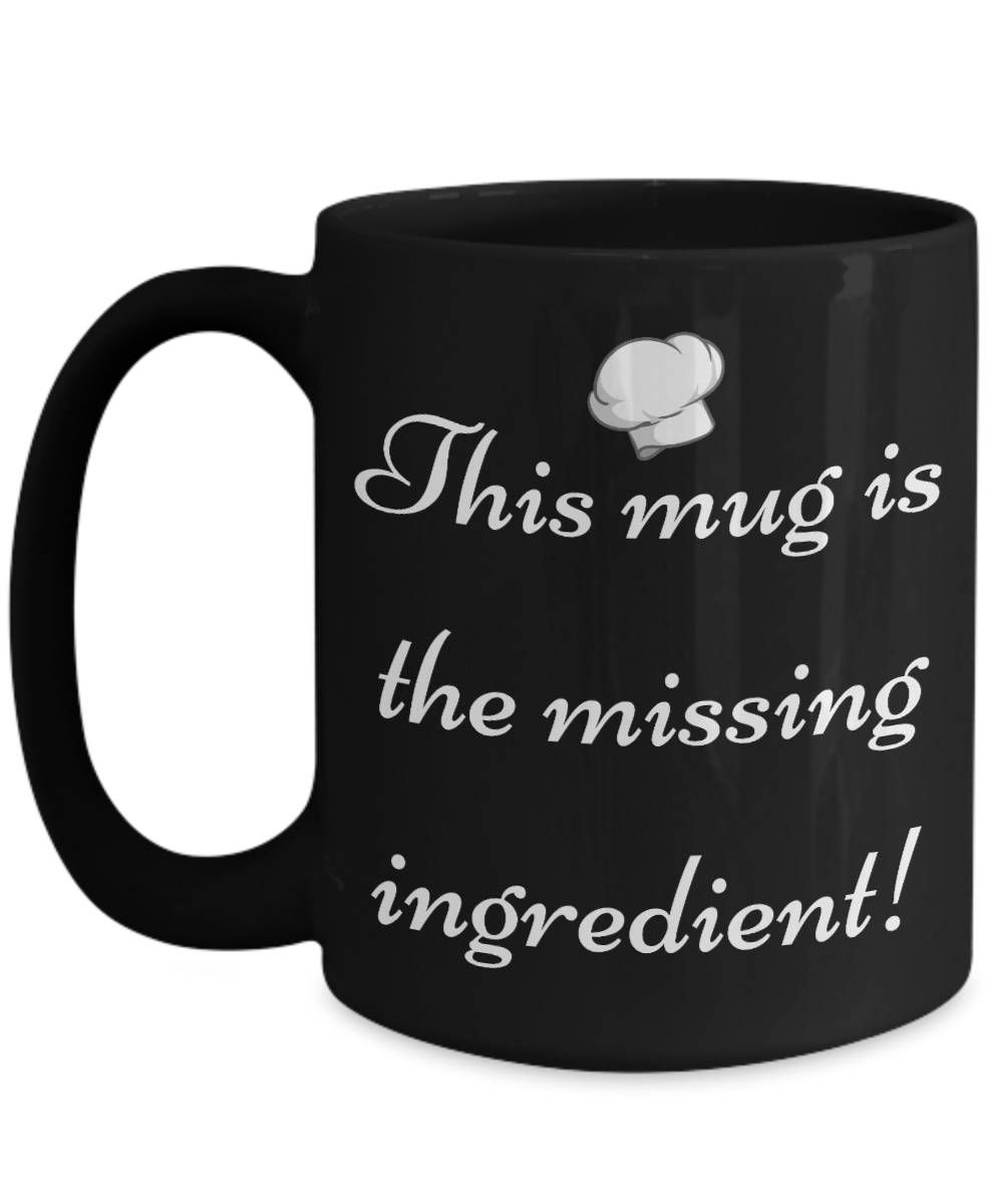 Start Your Morning with a Smile:  Discover Our Chef-Inspired Humorous Mugs!