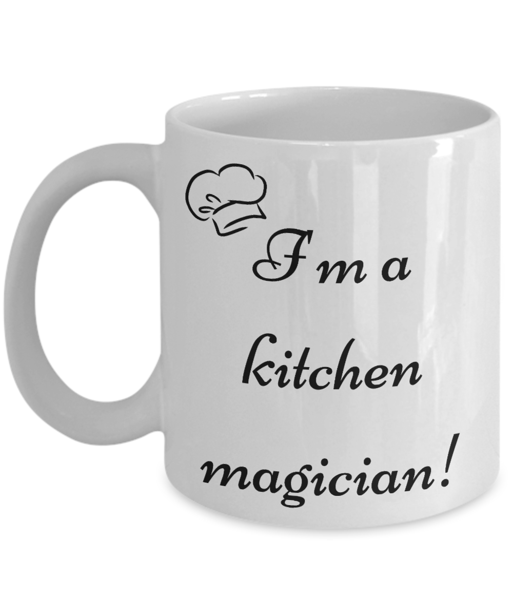 Start Your Morning with a Smile:  Discover Our Chef-Inspired Humorous Mugs!