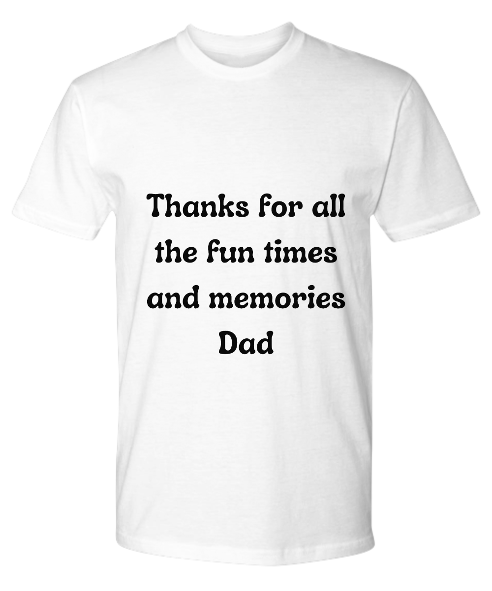 Embrace Heartfelt Moments:  Discover Our Father's Day Sentimental Range of Premium T-Shirts