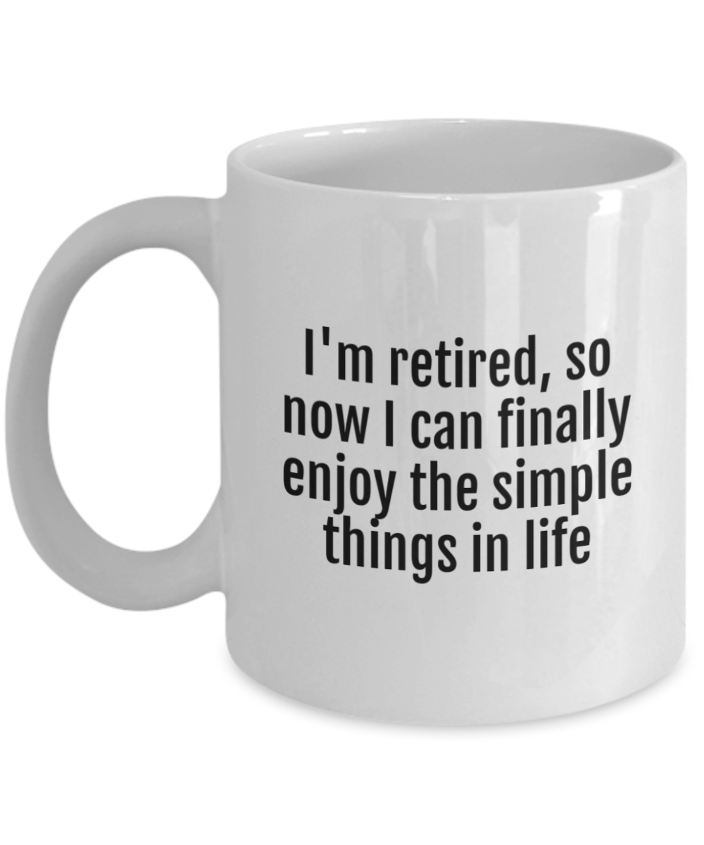 Cheers to Retirement:  Durable & Humorous Mugs for the Perfect Send-Off!