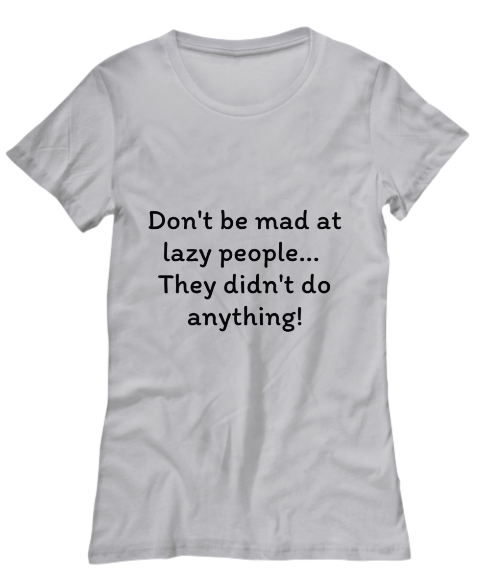 Women's Humorous SoftSpun Cotton Tees