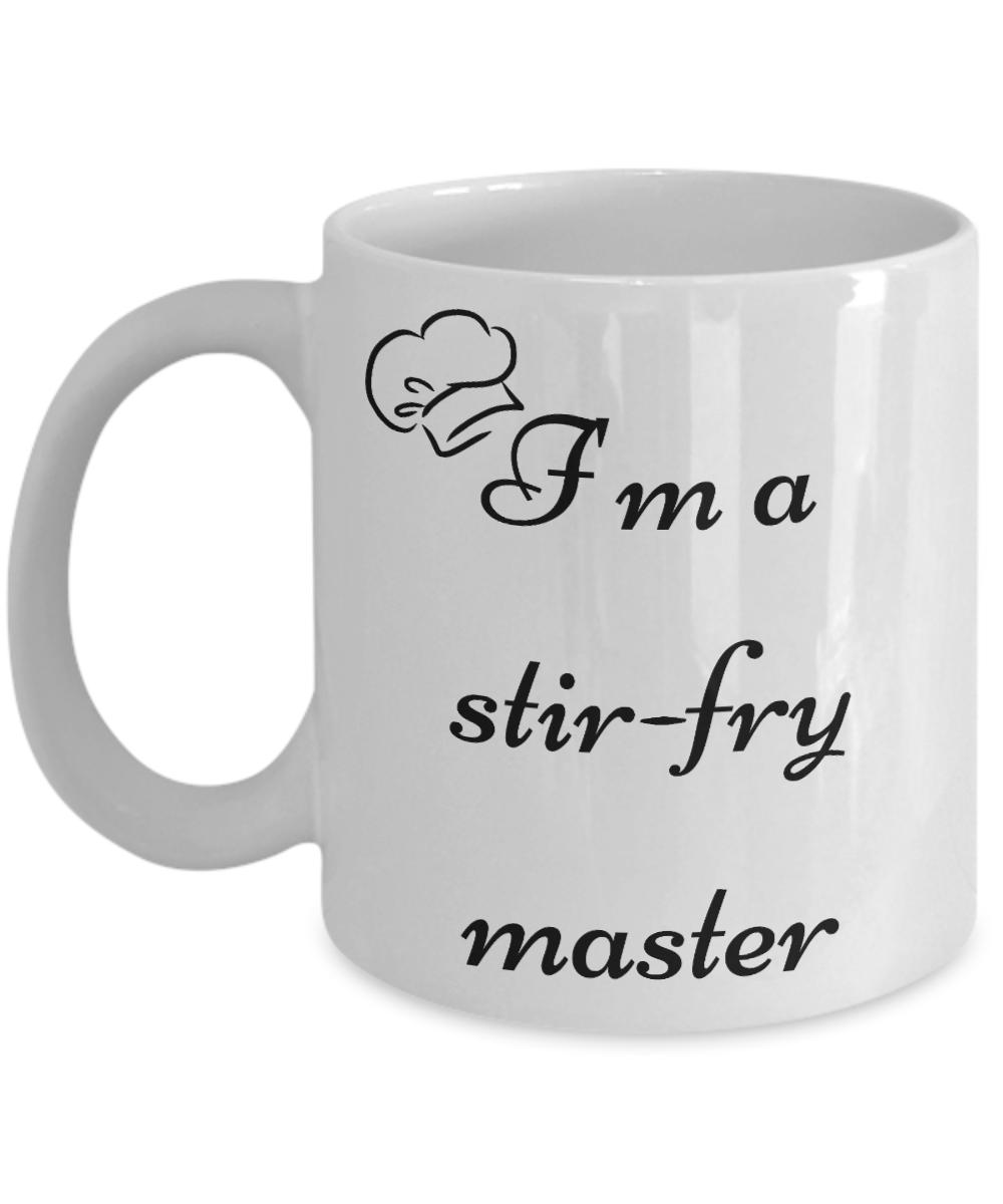 Start Your Morning with a Smile:  Discover Our Chef-Inspired Humorous Mugs!