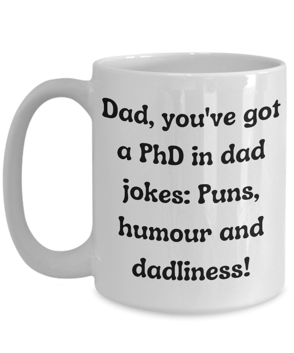 Cheers to Dad:  The Ultimate Father's Day Humor-Filled Mug Collection