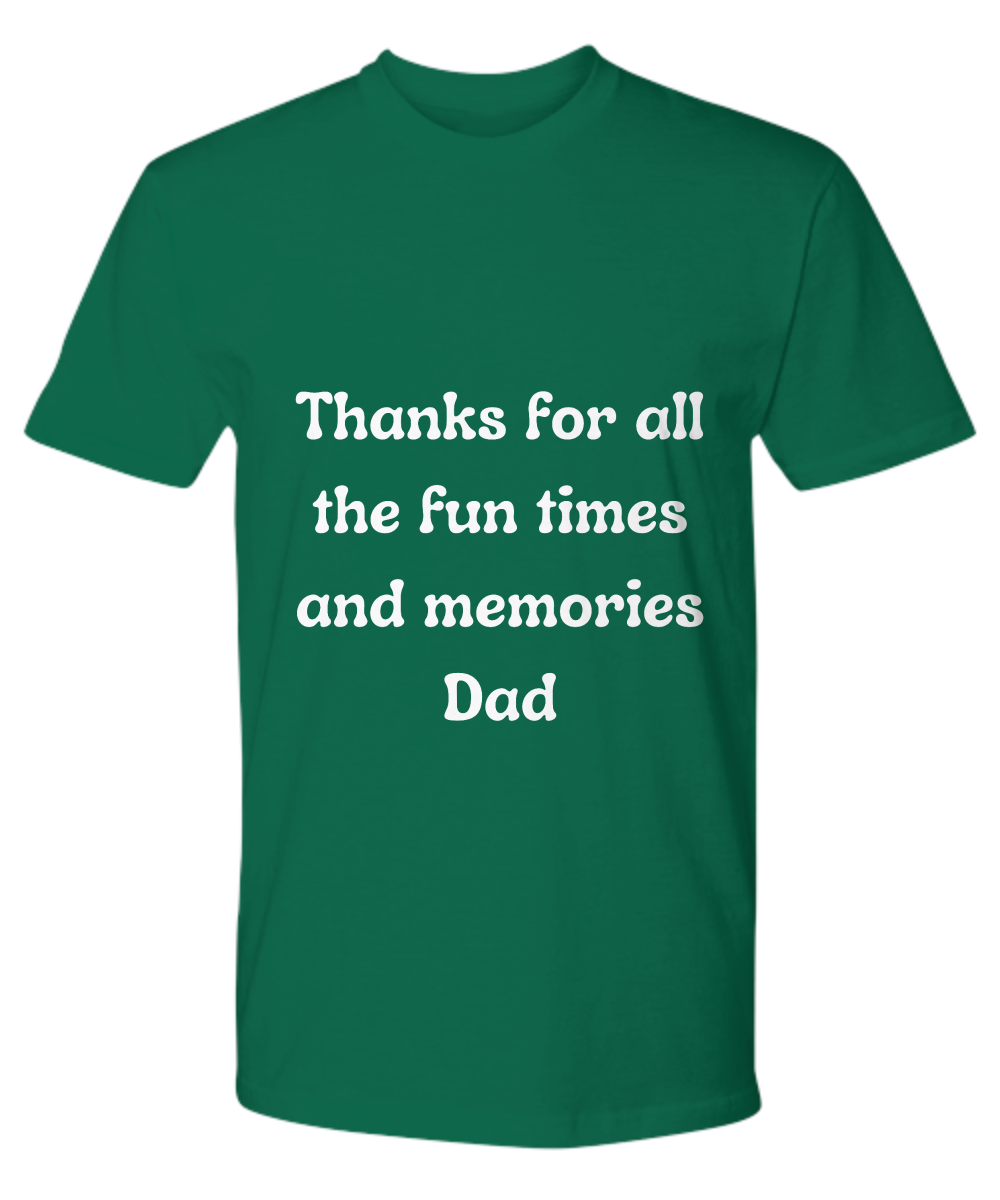 Embrace Heartfelt Moments:  Discover Our Father's Day Sentimental Range of Premium T-Shirts