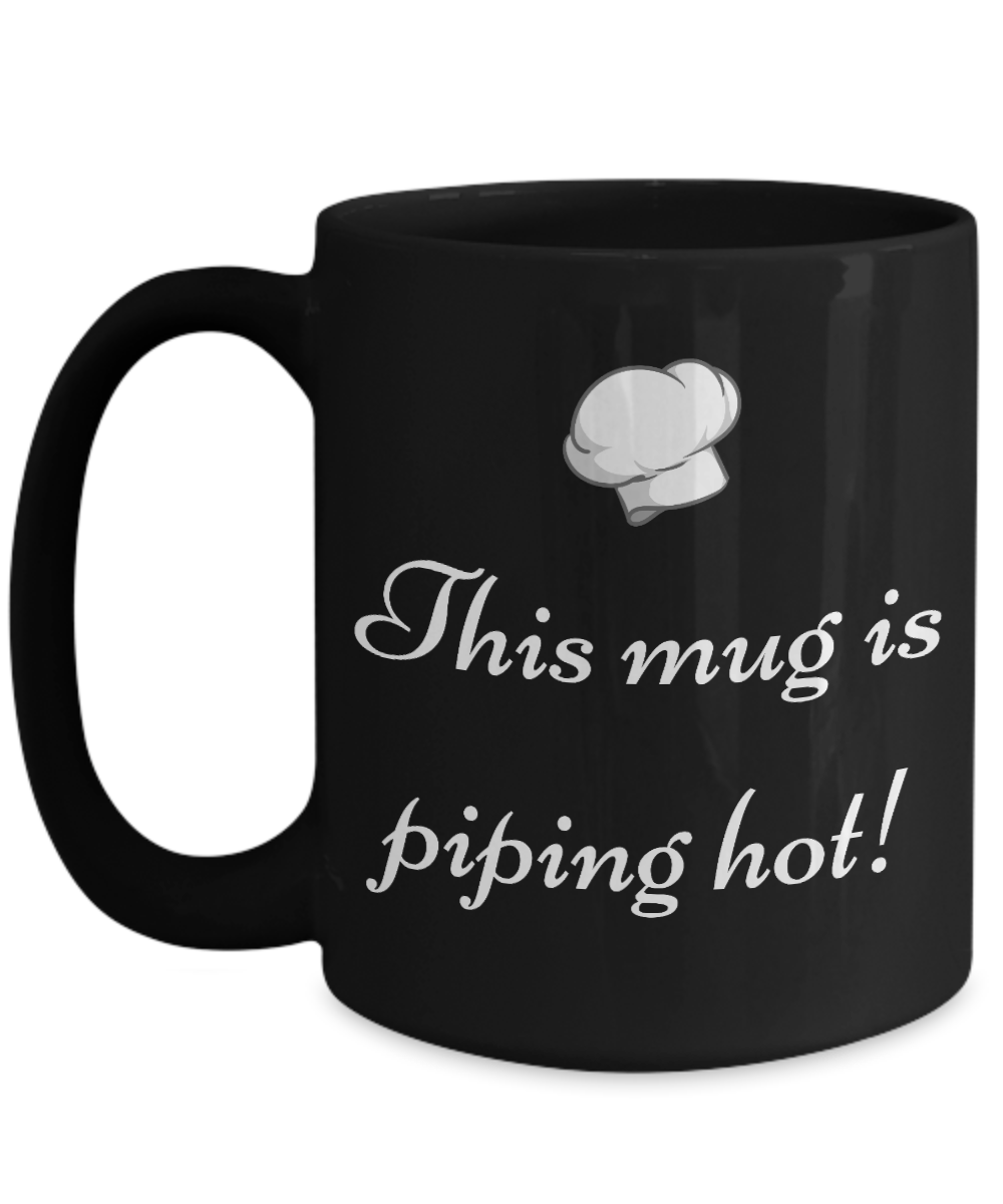 Start Your Morning with a Smile:  Discover Our Chef-Inspired Humorous Mugs!