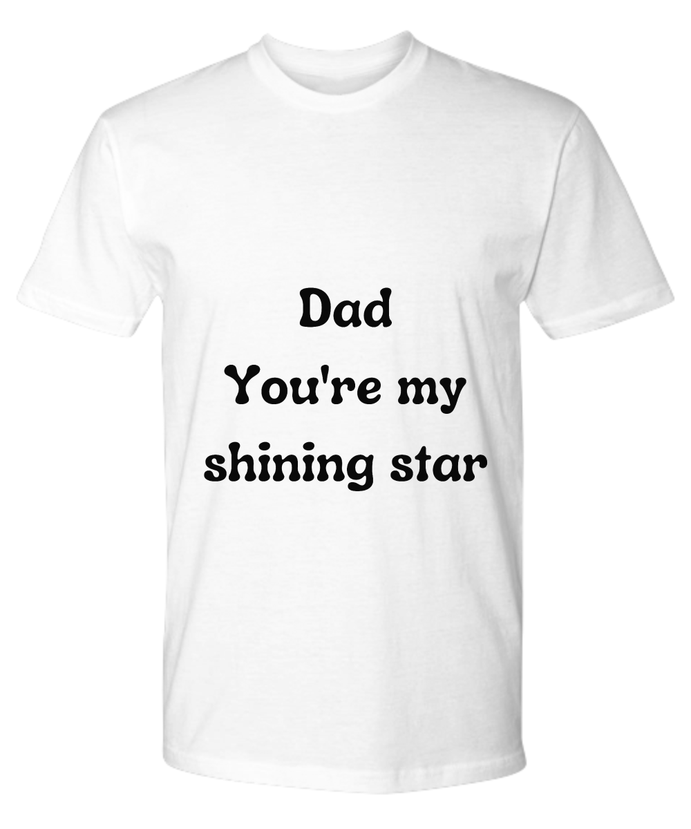 Embrace Heartfelt Moments:  Discover Our Father's Day Sentimental Range of Premium T-Shirts