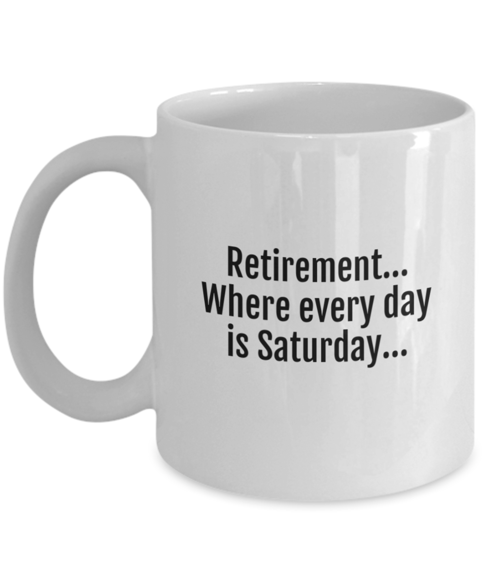 Cheers to Retirement:  Durable & Humorous Mugs for the Perfect Send-Off!