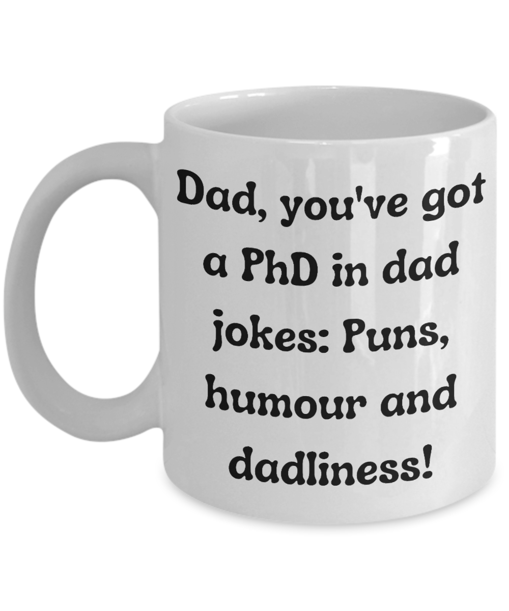 Cheers to Dad:  The Ultimate Father's Day Humor-Filled Mug Collection