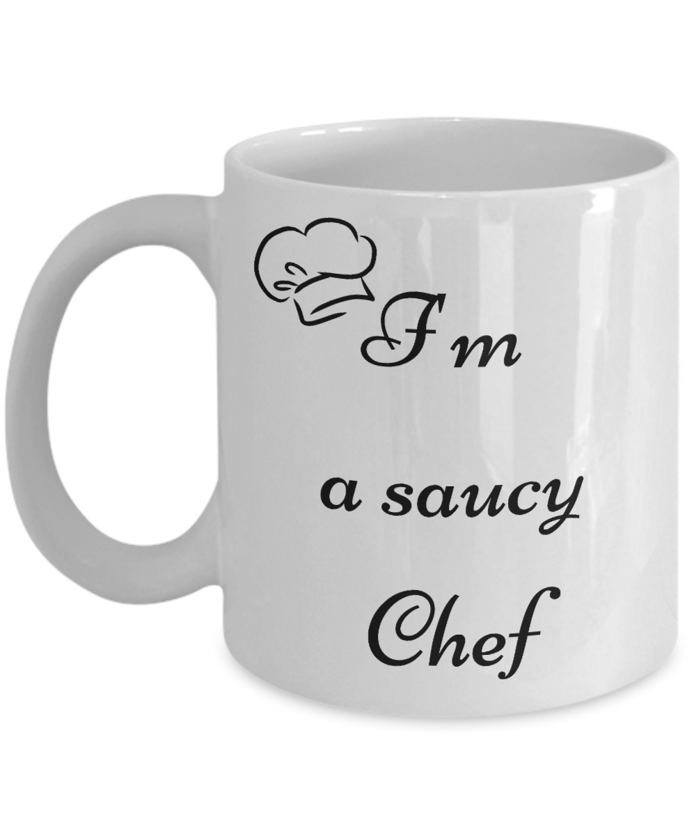 Start Your Morning with a Smile:  Discover Our Chef-Inspired Humorous Mugs!