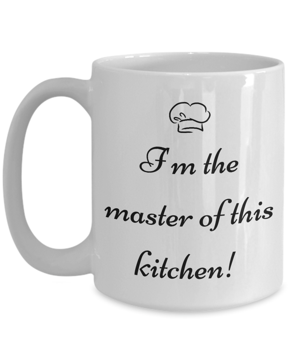 Start Your Morning with a Smile:  Discover Our Chef-Inspired Humorous Mugs!