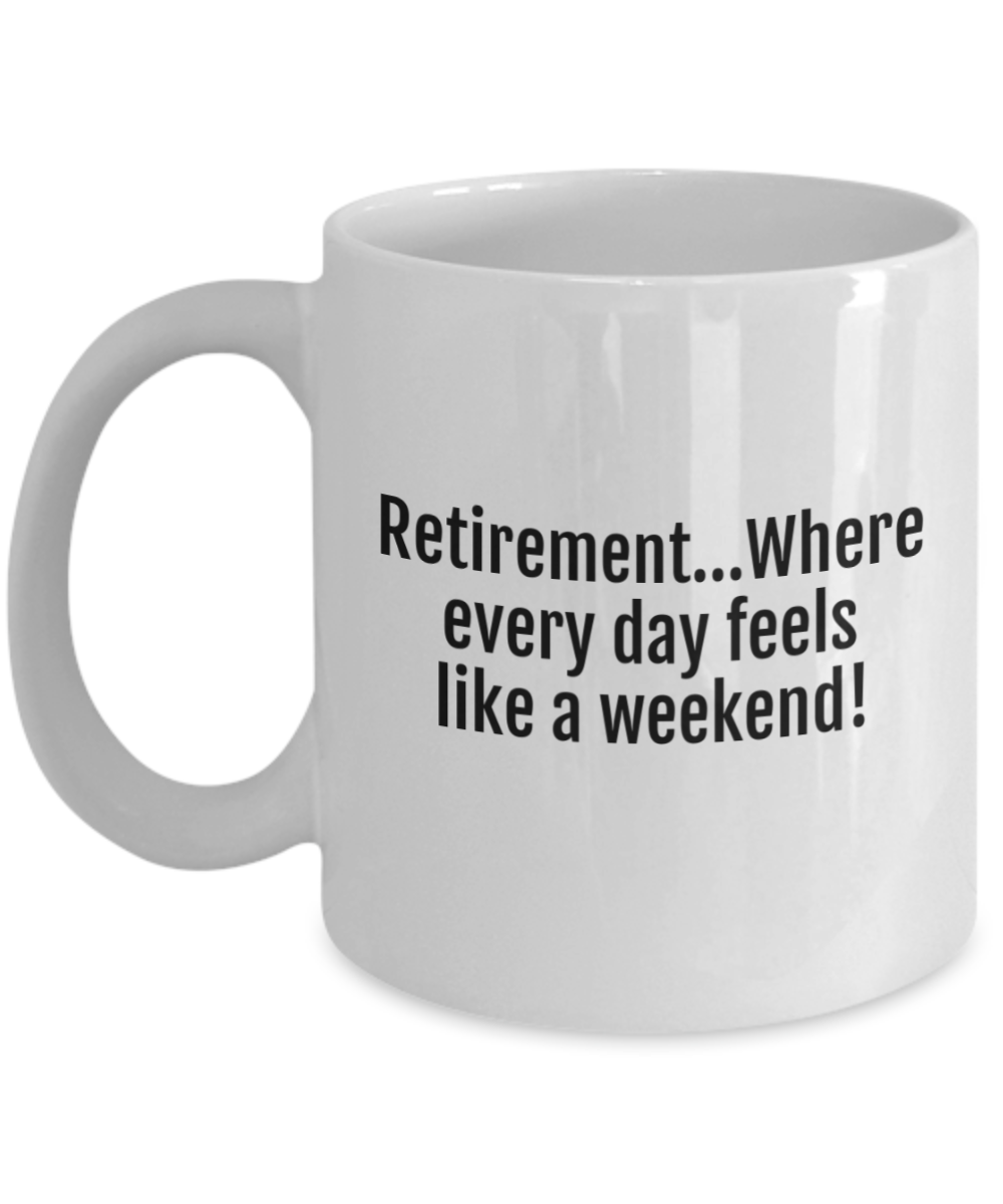 Cheers to Retirement:  Durable & Humorous Mugs for the Perfect Send-Off!