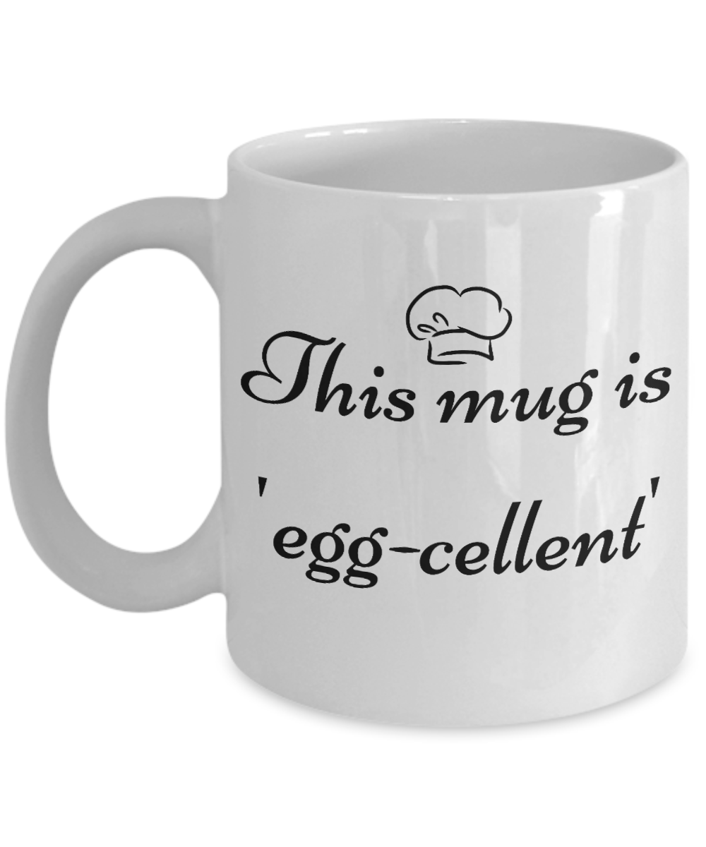 Start Your Morning with a Smile:  Discover Our Chef-Inspired Humorous Mugs!