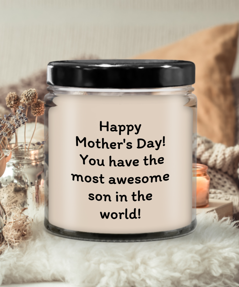 Mom's Laughter Light - Humorous Mother's Day Candle