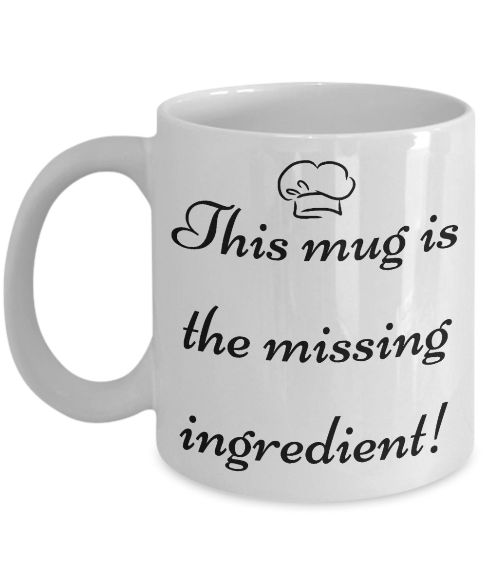 Start Your Morning with a Smile:  Discover Our Chef-Inspired Humorous Mugs!