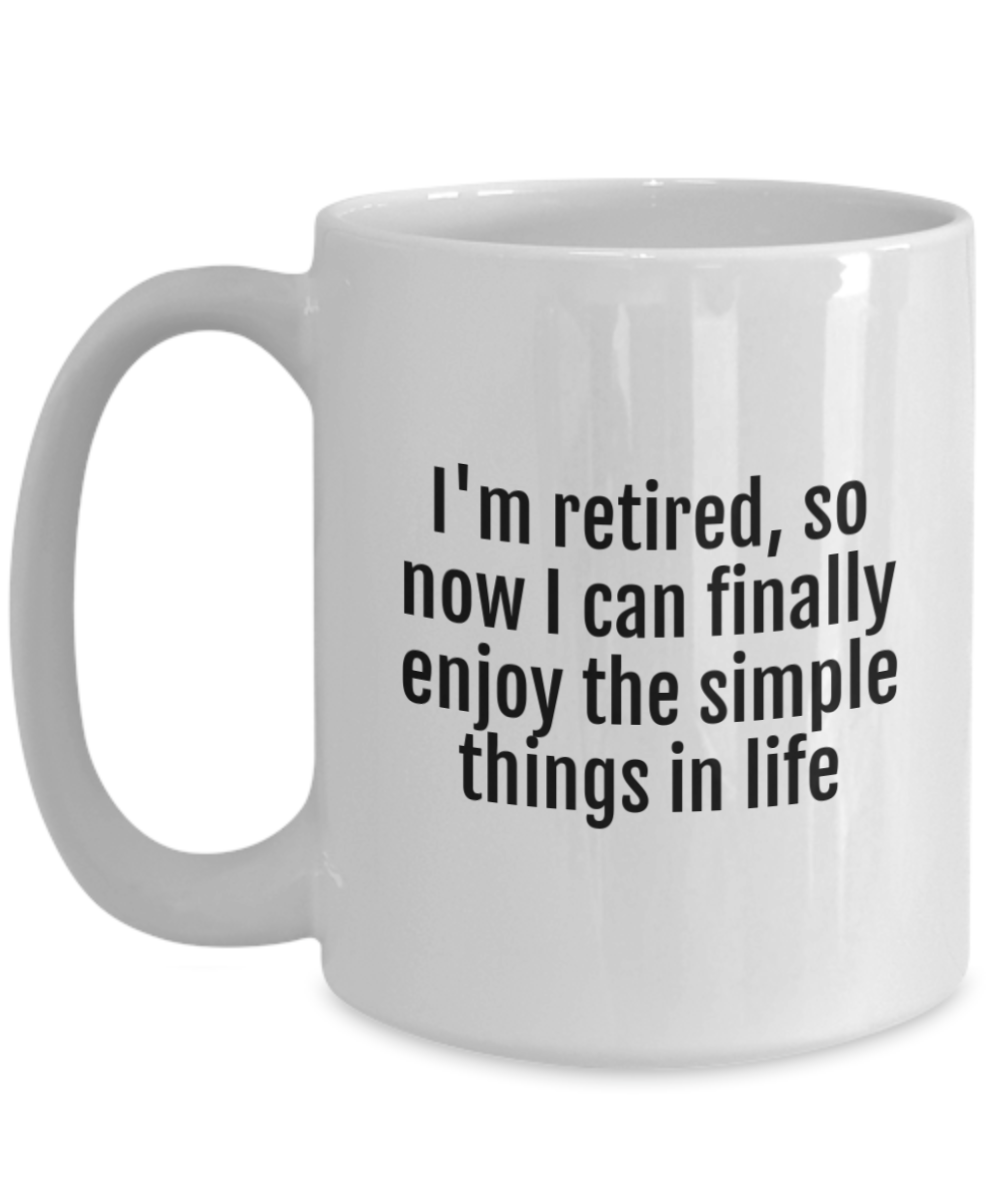 Cheers to Retirement:  Durable & Humorous Mugs for the Perfect Send-Off!