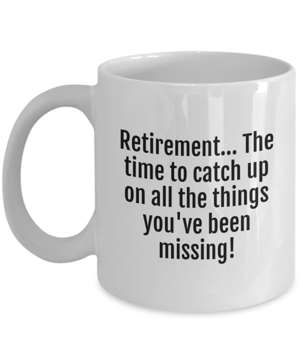 Cheers to Retirement:  Durable & Humorous Mugs for the Perfect Send-Off!