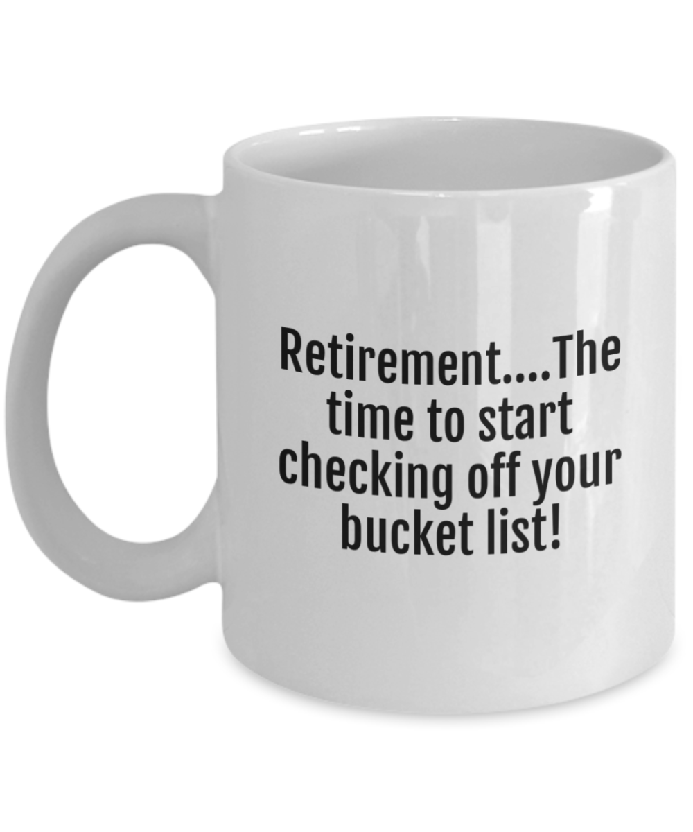 Cheers to Retirement:  Durable & Humorous Mugs for the Perfect Send-Off!