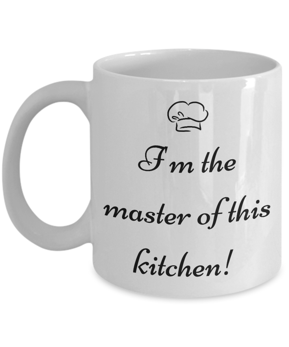 Start Your Morning with a Smile:  Discover Our Chef-Inspired Humorous Mugs!