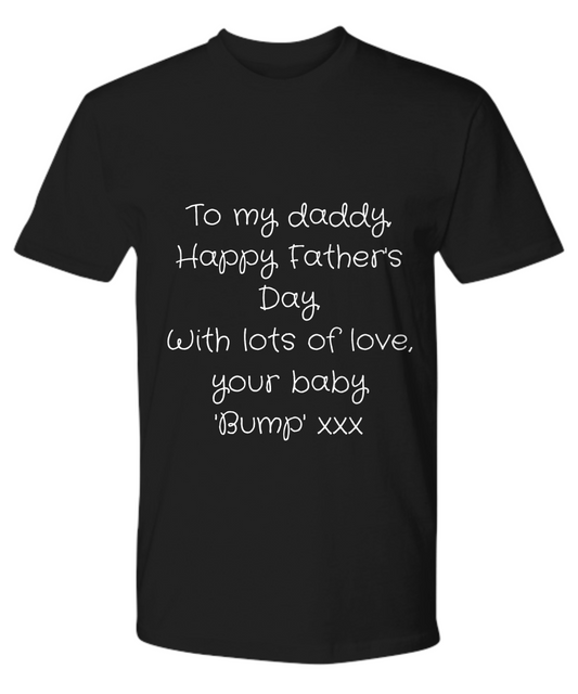 Father's Day T-shirt, Father's Day Tee, Gifts for Dad, Father's Day Ideas, Father's Day from 'Bump'