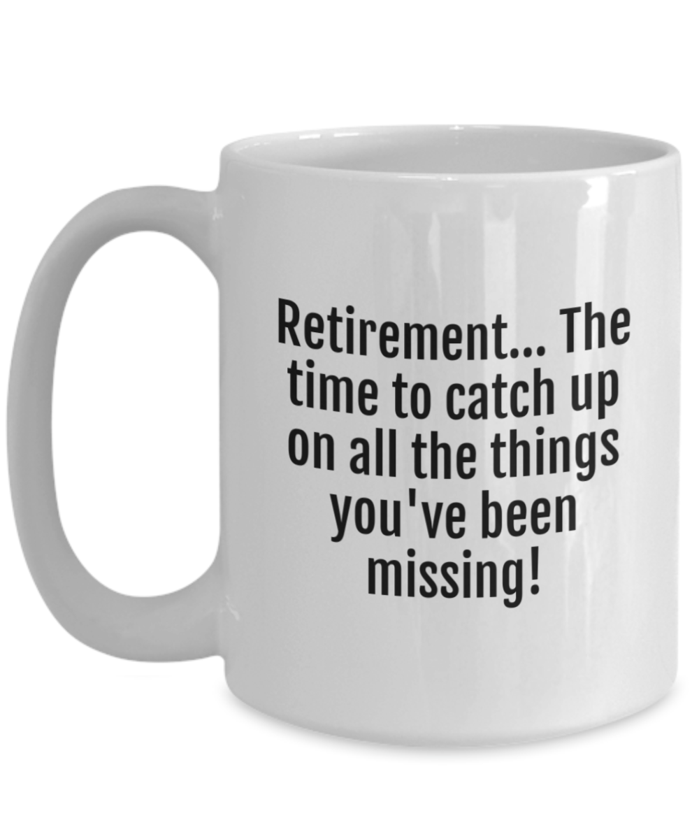 Cheers to Retirement:  Durable & Humorous Mugs for the Perfect Send-Off!