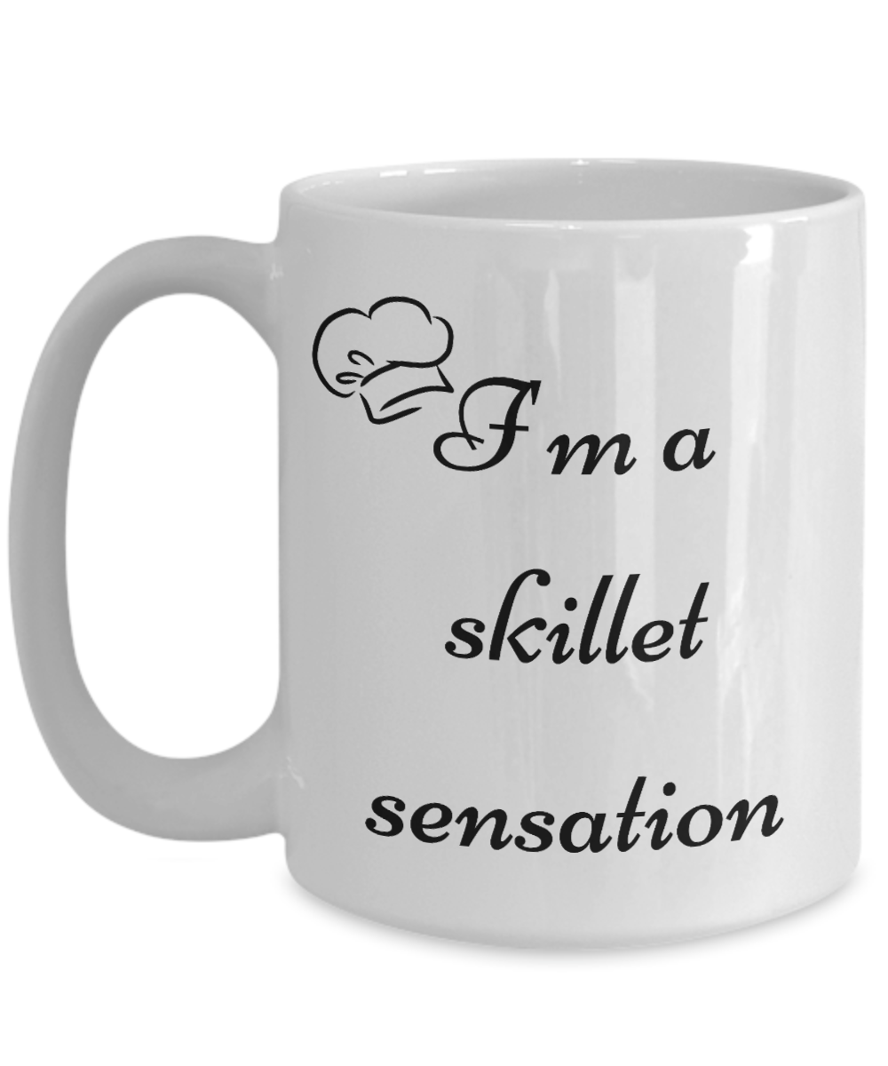 Start Your Morning with a Smile:  Discover Our Chef-Inspired Humorous Mugs!